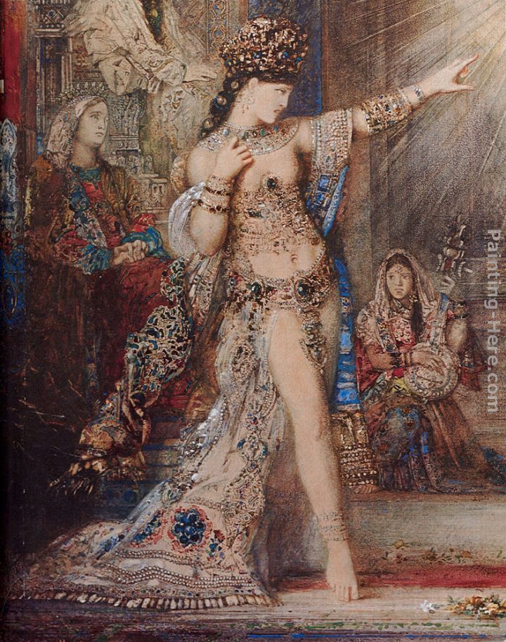 The Apparition [detail] painting - Gustave Moreau The Apparition [detail] art painting